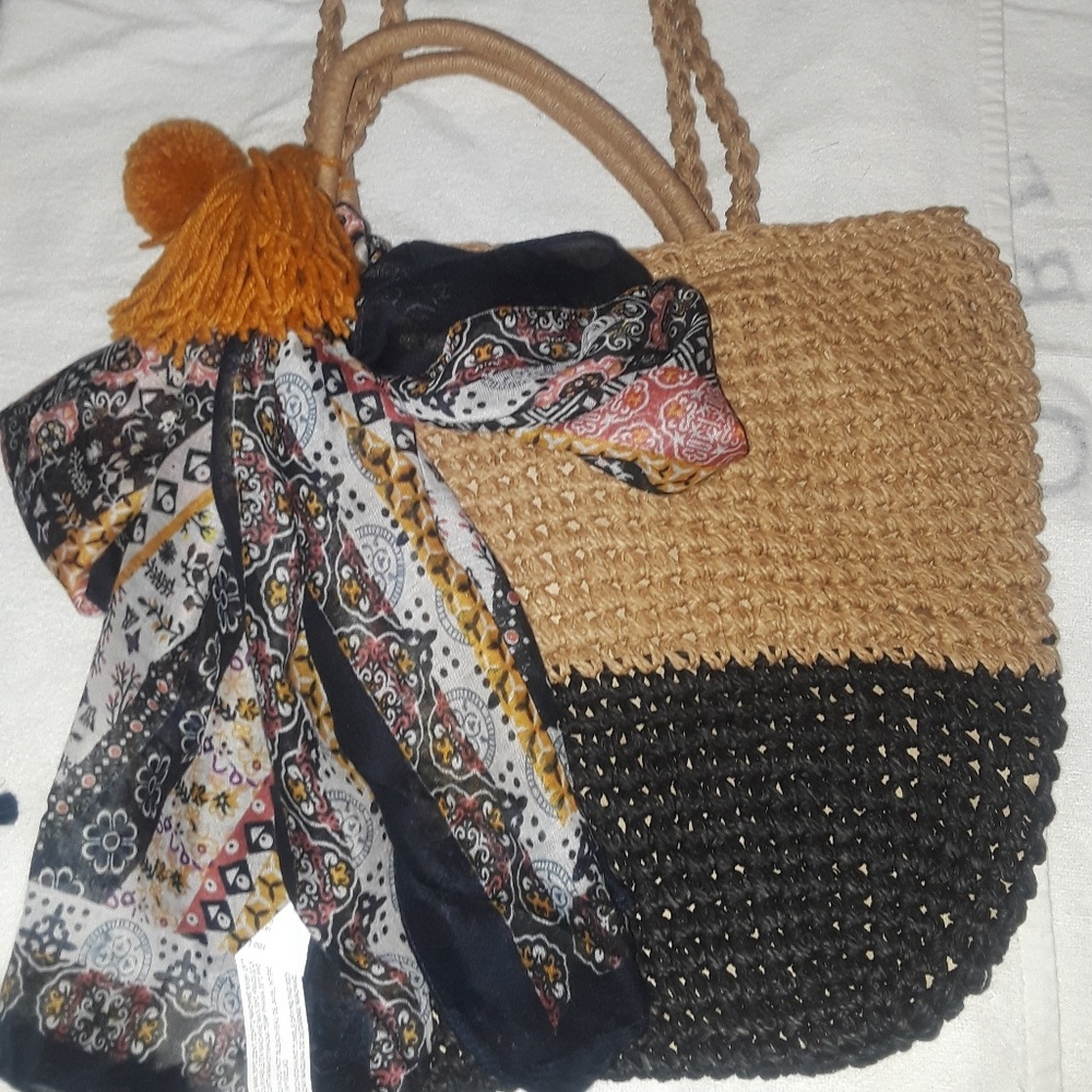 Straw Beach bag